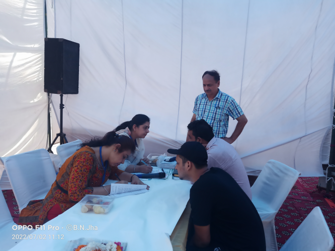 Health and Blood Donation Camp